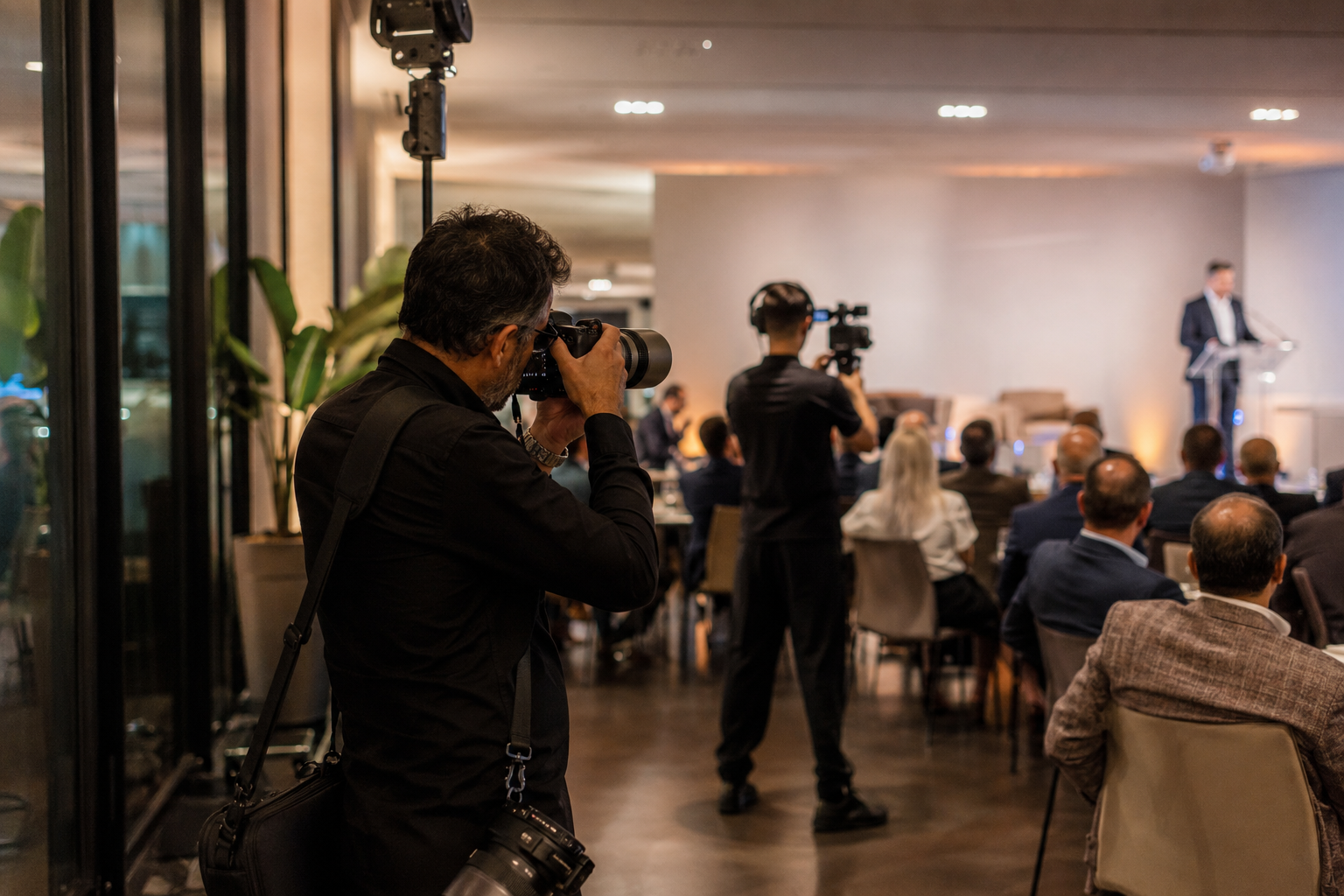 Foto palco / produzione — panoramica